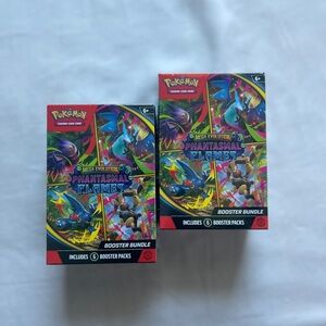 Pokemon Mega Evolution Phantasmal Flames Booster Bundle - Factory Sealed